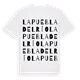 La Puebla del Río ordlek t-shirt