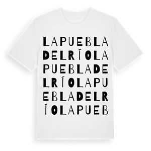 La Puebla del Río ordlek t-shirt – ekologisk bomull t-shirt från Pinshirt