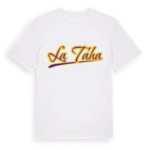 La Taha baseball t-shirt – ekologisk bomull t-shirt från Pinshirt