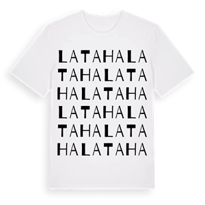 La Taha ordlek t-shirt – ekologisk bomull t-shirt från Pinshirt