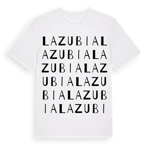 La Zubia ordlek t-shirt – ekologisk bomull t-shirt från Pinshirt