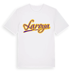 Laroya baseball t-shirt – ekologisk bomull t-shirt från Pinshirt
