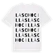 Las Chocillas ordlek t-shirt