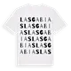 Las Gabias ordlek t-shirt