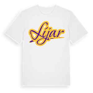 Líjar baseball t-shirt – ekologisk bomull t-shirt från Pinshirt