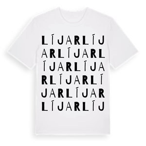 Líjar ordlek t-shirt – ekologisk bomull t-shirt från Pinshirt