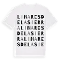 Linares de la Sierra ordlek t-shirt