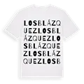 Los Blázquez ordlek t-shirt