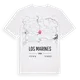 Los Marines karta t-shirt