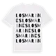 Los Marines ordlek t-shirt