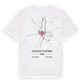 Los Palacios y Villafranca karta t-shirt