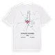 Los Palacios y Villafranca karta t-shirt