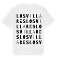 Los Villares ordlek t-shirt
