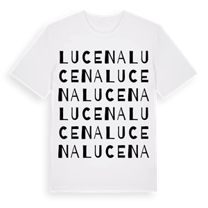 Lucena ordlek t-shirt – ekologisk bomull t-shirt från Pinshirt