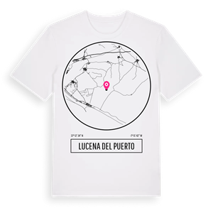 Lucena del Puerto t-shirt – ekologisk bomull t-shirt från Pinshirt