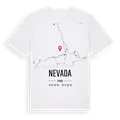Nevada karta t-shirt