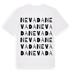 Nevada ordlek t-shirt – ekologisk bomull t-shirt från Pinshirt