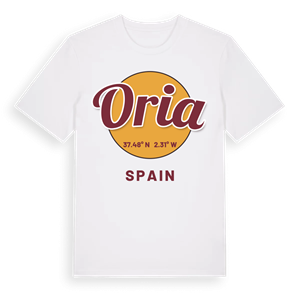 Oria cirkel t-shirt – ekologisk bomull t-shirt från Pinshirt