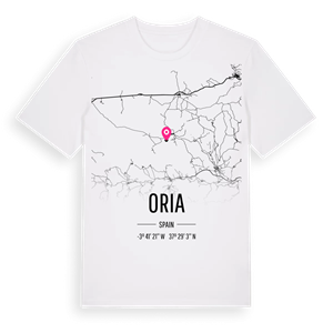 Oria karta t-shirt – ekologisk bomull t-shirt från Pinshirt