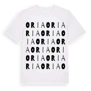 Oria ordlek t-shirt – ekologisk bomull t-shirt från Pinshirt