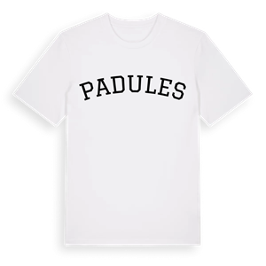Padules böjd t-shirt – ekologisk bomull t-shirt från Pinshirt