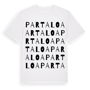 Partaloa ordlek t-shirt – ekologisk bomull t-shirt från Pinshirt