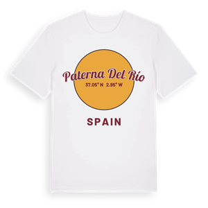 Paterna del Río cirkel t-shirt – ekologisk bomull t-shirt från Pinshirt