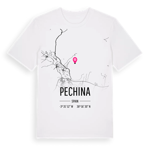 Pechina karta t-shirt – ekologisk bomull t-shirt från Pinshirt