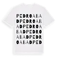 Pedro Abad ordlek t-shirt
