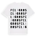 Peligros ordlek t-shirt