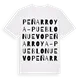 Peñarroya-Pueblonuevo ordlek t-shirt