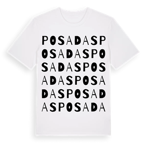 Posadas ordlek t-shirt – ekologisk bomull t-shirt från Pinshirt