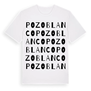 Pozoblanco ordlek t-shirt – ekologisk bomull t-shirt från Pinshirt