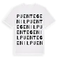 Puente Genil ordlek t-shirt