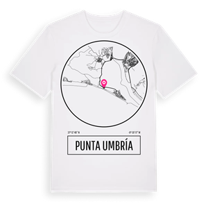 Punta Umbría t-shirt – ekologisk bomull t-shirt från Pinshirt