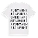 Punta Umbría ordlek t-shirt
