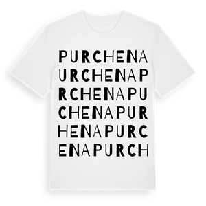 Purchena ordlek t-shirt – ekologisk bomull t-shirt från Pinshirt