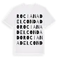 Rociana del Condado ordlek t-shirt