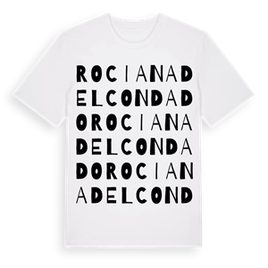 Rociana del Condado ordlek t-shirt – ekologisk bomull t-shirt från Pinshirt