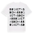 Roquetas de Mar ordlek t-shirt