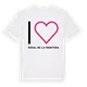 Jag älskar Rosal de la Frontera t-shirt stort tryck