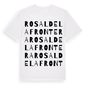 Rosal de la Frontera ordlek t-shirt – ekologisk bomull t-shirt från Pinshirt