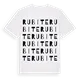Rubite ordlek t-shirt