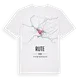 Rute karta t-shirt