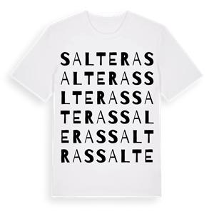 Salteras ordlek t-shirt – ekologisk bomull t-shirt från Pinshirt