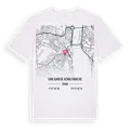 San Juan de Aznalfarache karta t-shirt