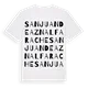 San Juan de Aznalfarache ordlek t-shirt