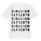San Juan del Puerto ordlek t-shirt