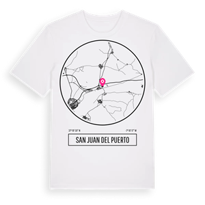 San Juan del Puerto t-shirt – ekologisk bomull t-shirt från Pinshirt