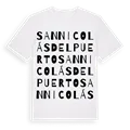 San Nicolás del Puerto ordlek t-shirt
